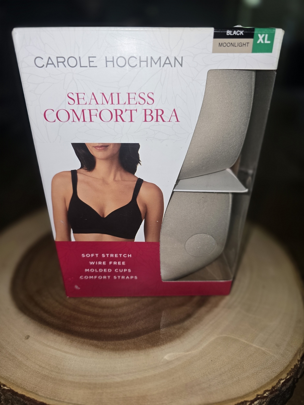 Midnight by Carole Hochman Seamless Comfort Bra - Moonlight